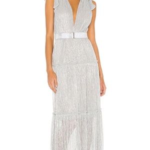 Sabina Musayev Helena Dress Silver